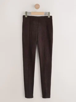 Zwart/bruin - Corduroy leggings 2 set*Next