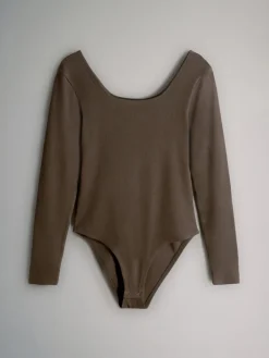 - 3 Pack Ribbed Long Sleeve Bodysuits*The Set