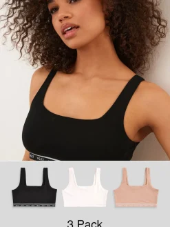 - Gewatteerde cropped tops met ultiem comfort*Next Hot