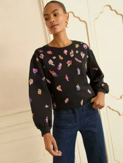 - Christmas Jersey Sweatshirt*Love & Roses Outlet