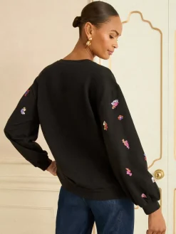 - Christmas Jersey Sweatshirt*Love & Roses Outlet