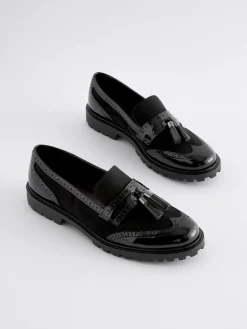 - Loafers met dikke zool met profiel en kwastjes*Next Discount