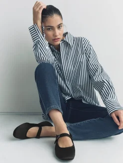 - Forever Comfort Round Toe Buckle Detail Mary Jane Shoes*Next Hot