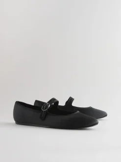 - Forever Comfort Round Toe Buckle Detail Mary Jane Shoes*Next Hot