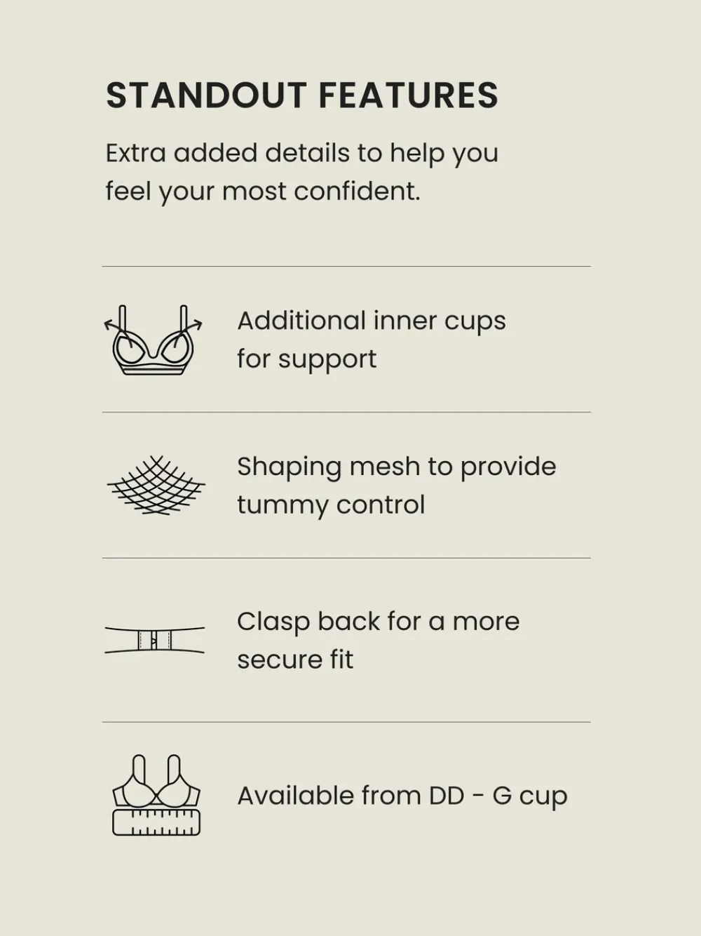 - Buikcorrigerend DD+ badpak met beugel en vierkante hals*Next Online