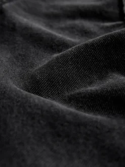 - Denim joggingbroek met plooitjes en wijde pijpen*Next Hot