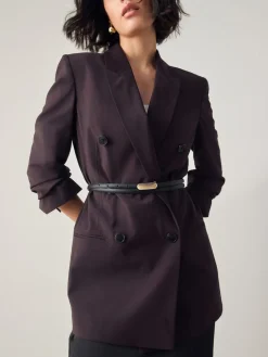 Zwart/goudkleurig - Dubbele PU-riem*Next Hot