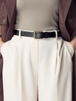 - N. Premium riem van Italiaans leer*Next