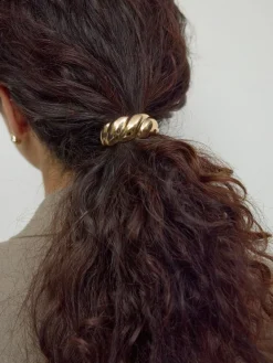Zwart/goudkleurig - Twist Hair Bobble*Next