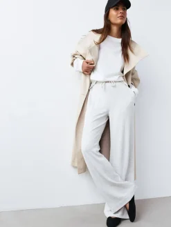 Zwart/grijs - Jersey Wide Leg Joggers 2 Pack*Next Sale