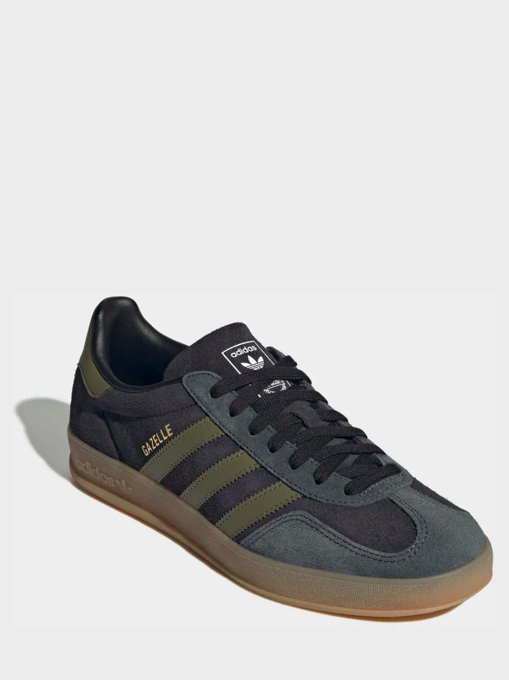 Zwart/groen - - Gazelle sneakers voor binnen*adidas originals Clearance