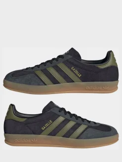 Zwart/groen - - Gazelle sneakers voor binnen*adidas originals Clearance
