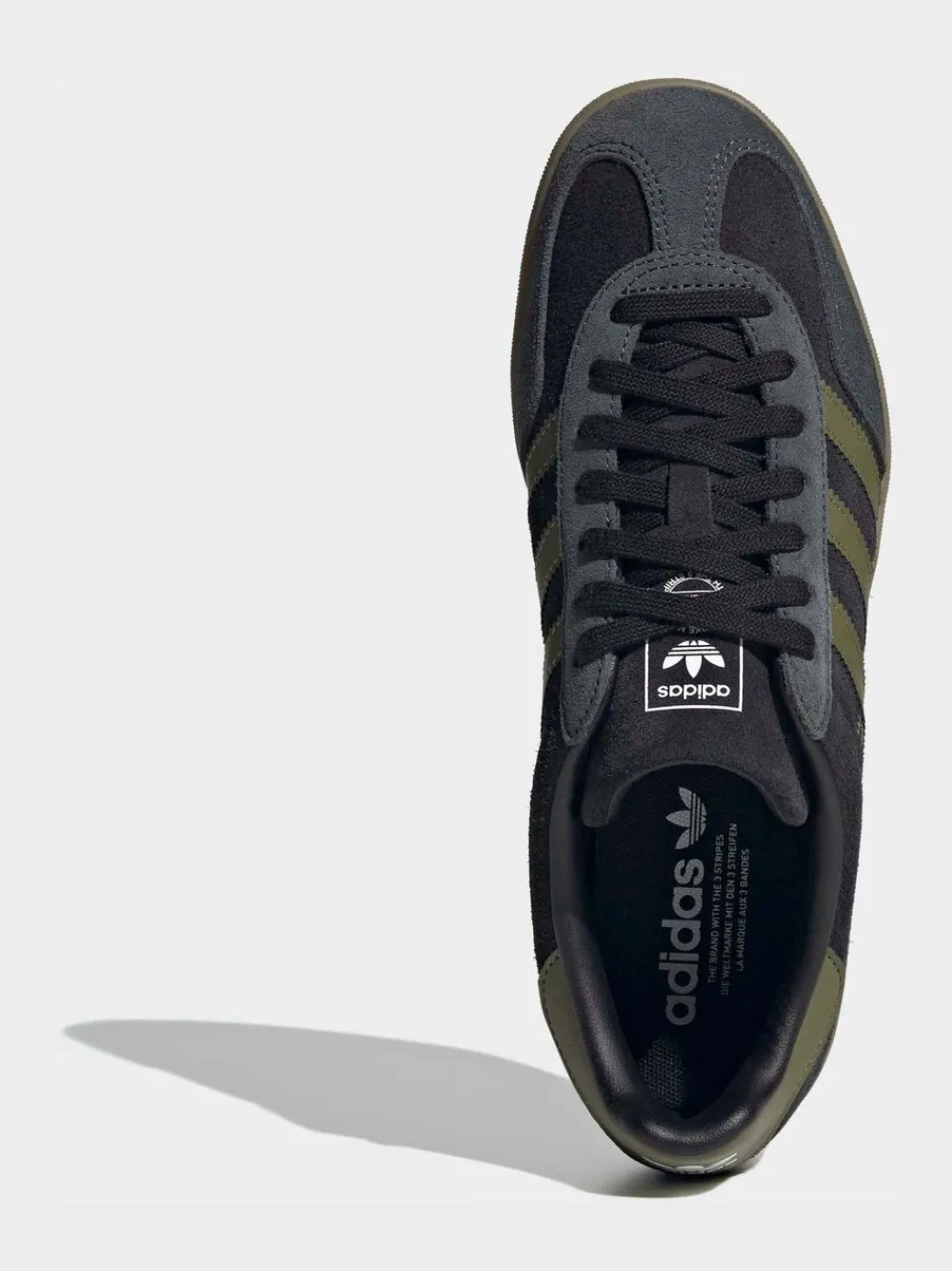 Zwart/groen - - Gazelle sneakers voor binnen*adidas originals Clearance