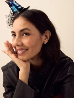 Zwart/groen - Witches Hat Headband*Next Hot