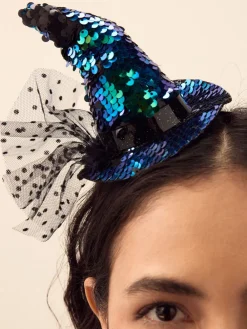 Zwart/groen - Witches Hat Headband*Next Hot