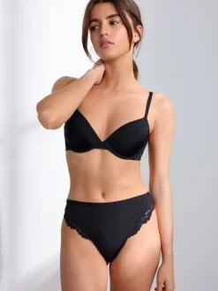 Zwart/huidskleurig - A-E Afvlakkende Ultimate Comfort Beha's 2 Verpakking*Next Hot