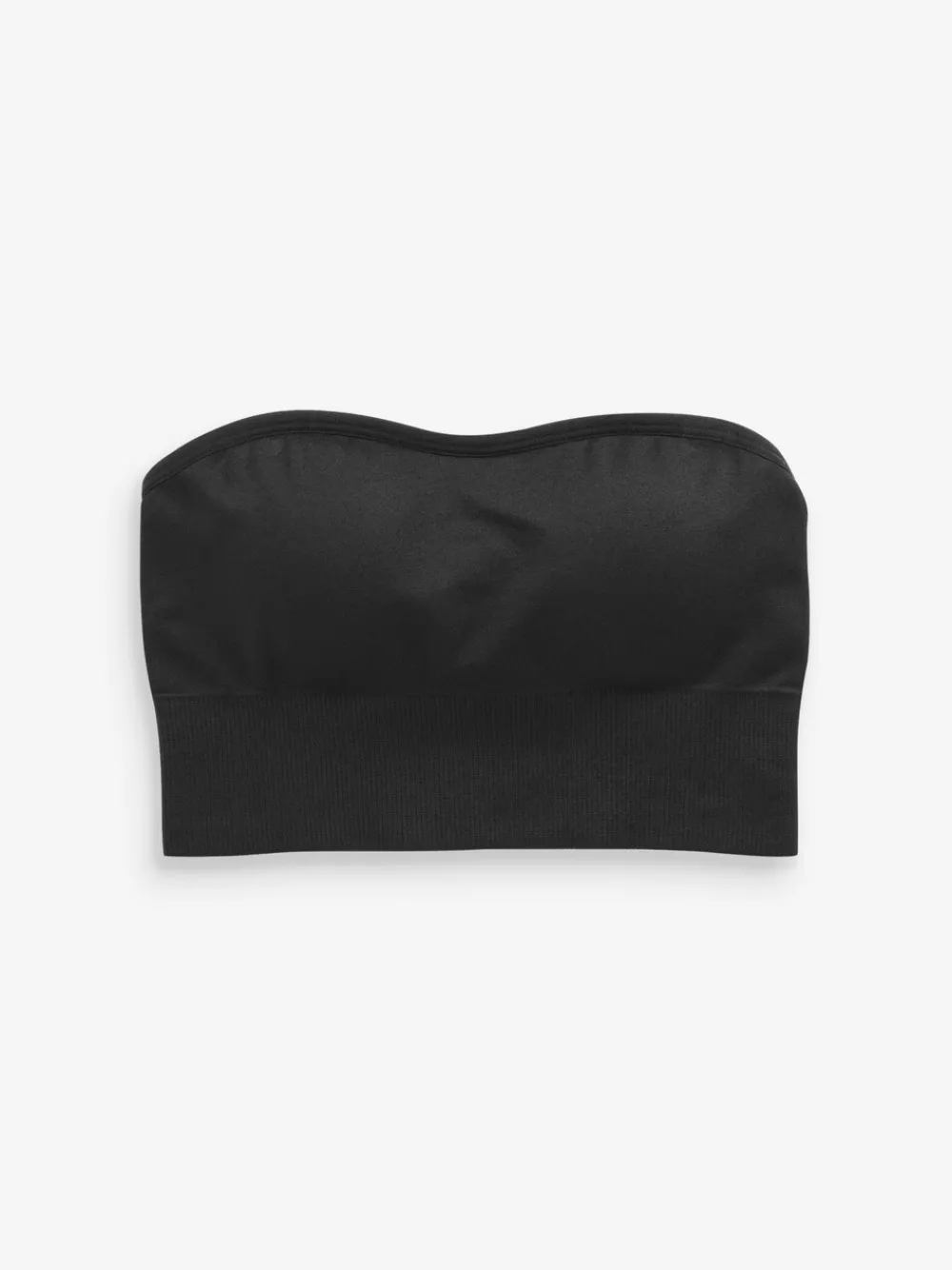 Zwart/lichtroze - Naadloze bandeau ultiem comfort beha's verpakking van 2*Next Sale