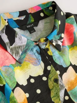 - Halflange overhemdjurk met lange mouwen*Next Online