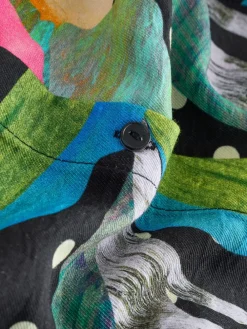 - Halflange overhemdjurk met lange mouwen*Next Online