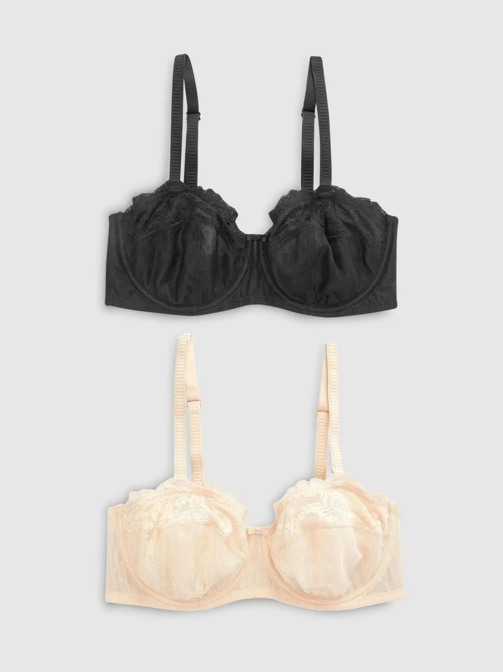 - 2 Strapless DD+ beha's zonder vulling*Next New