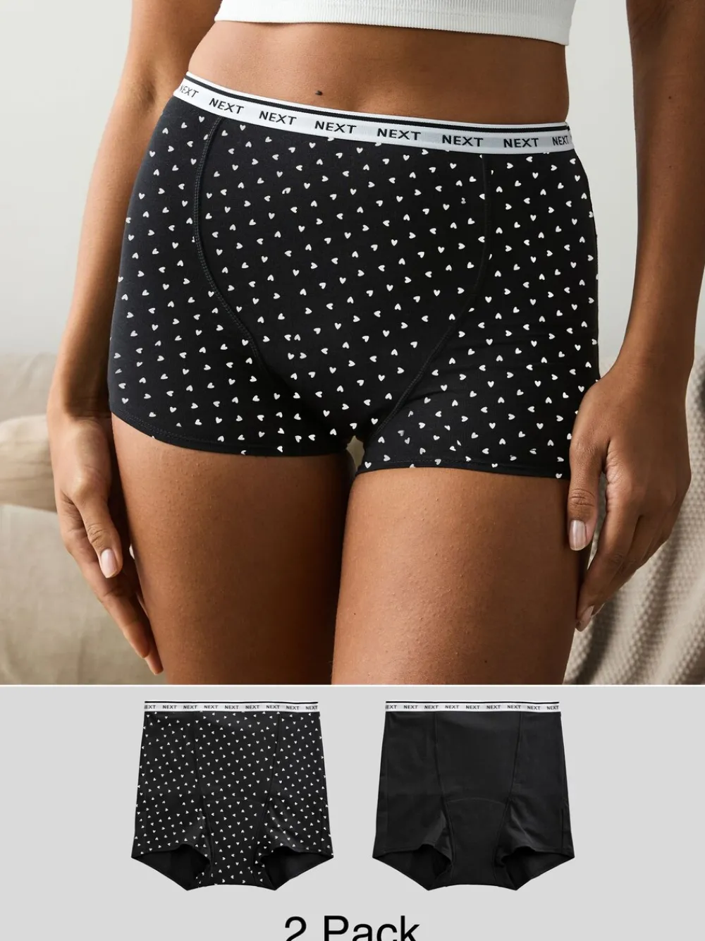 - 2 menstruatieslips voor hevige bloeding*Next Sale