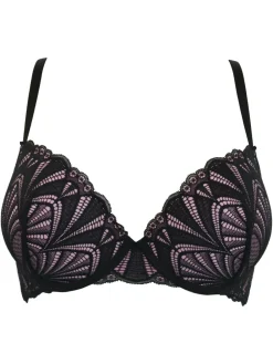 Zwart/roze - New Romance beha*Pour Moi Outlet