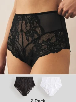 Zwart/wit - 2 Kanten slips*Next Best