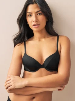 - A-E Gladde T-Shirt Beha's 2 Verpakking*Next Clearance