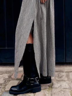 - Drop Waist Gingham Maxi Skirt*Next Hot