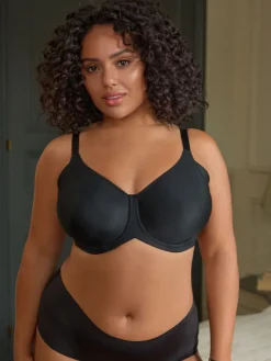 - F-K cup onderarm gladmakende niet gevulde beugelbeha's met minimaliserend ultiem comfort verpakking van 2*Next Best