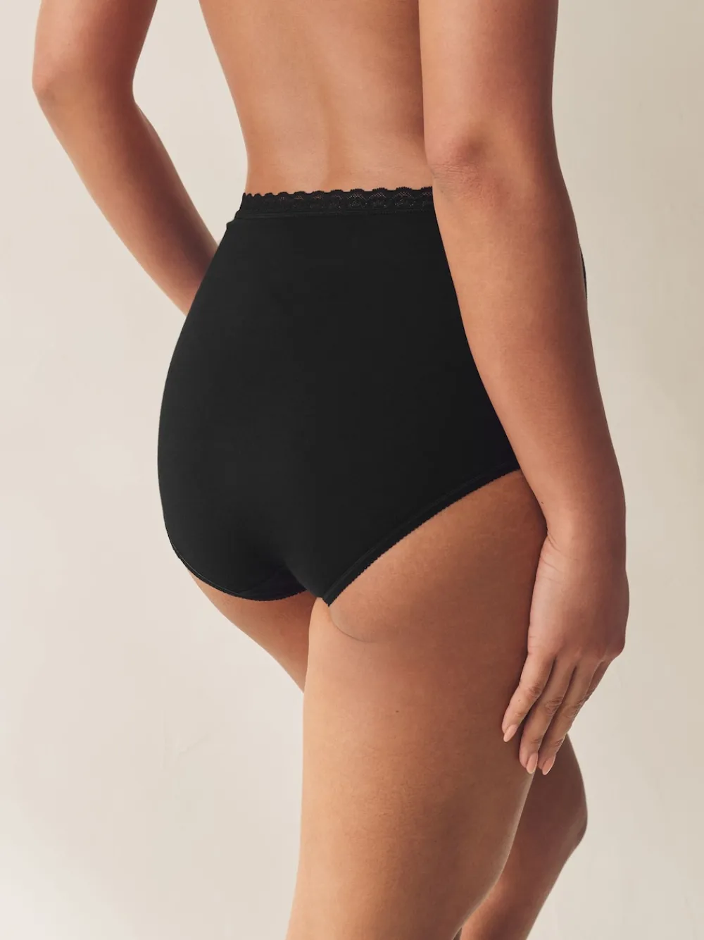 Zwart/wit - Menopause Friendly Cooling Knickers 2 Pack*Next Discount