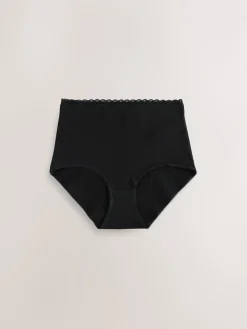 Zwart/wit - Menopause Friendly Cooling Knickers 2 Pack*Next Discount