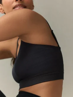 - Seamless Rib Long Line Bralette 2 Pack*self. Online