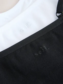 - Seamless Rib Long Line Bralette 2 Pack*self. Online