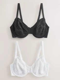 - Set van 2 minimiser Beha's met volledige cups zonder vulling, cup DD+*Next Discount