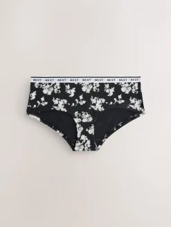 - 4 Katoenen slipjes met logotailleband*Next Online