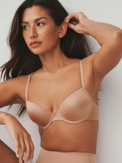 Zwart/wit/nude - A-E Ultimate Comfort Smoothing T-Shirt Beha's 3 Pak*Next Clearance