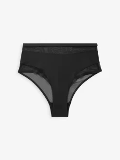 - Mesh slip met hoge taille en hoge beenuitsnijding 3 verpakking*Next Best