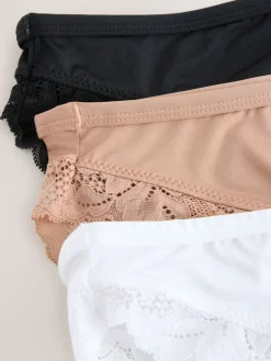 Zwart/wit/nude - Onderbroeken*Next