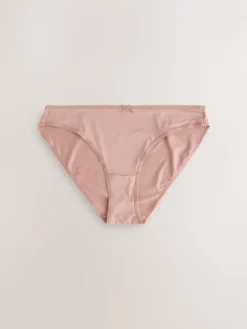 Zwart/wit/nude - Set van 10 slipjes van microvezels*Next Clearance