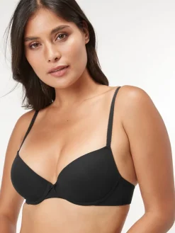 Zwart/wit/pastelroze huidskleur - Katoenmix ultiem comfort beha's verpakking van 3*Next