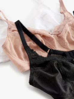 - Total Support ultiem comfortabele kanten beha's met volledige cups 3 stuks*Next