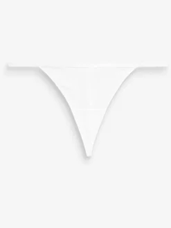 Zwart/wit/praline huidskleur - Set van 5 slipjes van microvezels*Next Online