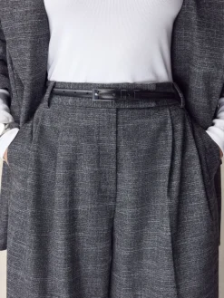 - N. Premium skinny Made In Italy leren riem*Next Outlet